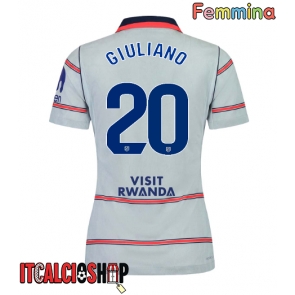 Atletico Madrid Giuliano Simeone #20 Terza Maglia Femmina 2026-27 Manica Corta